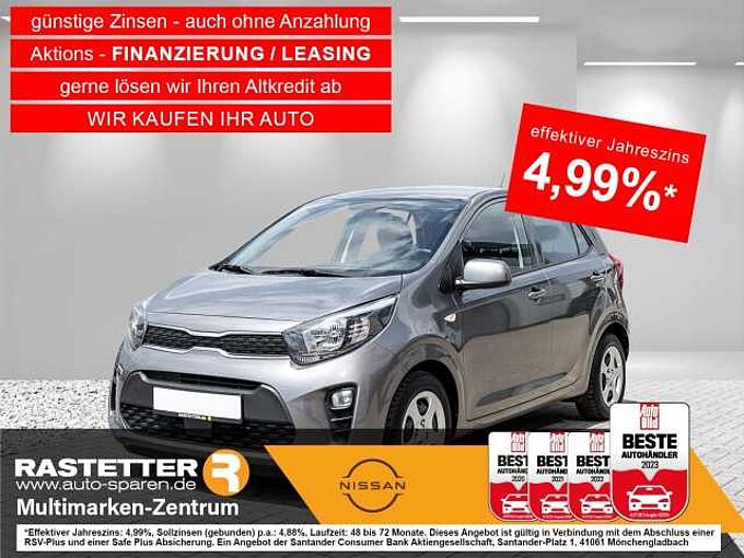 Kia Picanto 1.2 Edition 7 SHZ+Klima+DAB+Bluet+USB+el.Fenster+MFL+ZV