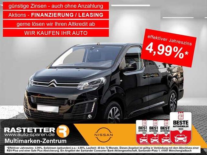 Citroen Spacetourer 180 XL EAT8 Business 9S+ACC+Kamera+CarPlayNavi+Keyless+Xenon+DriveAssist+GripCon