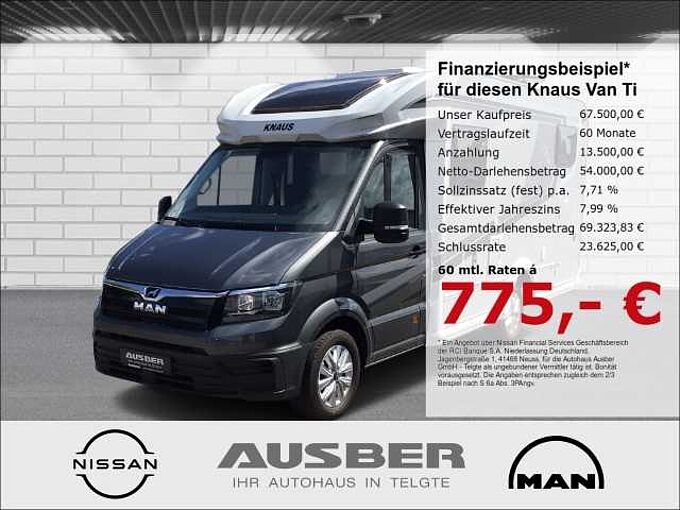 Knaus Van Ti Plus 650 MEG 4x2 NAVI und AndroidAuto/AppleCarPlay