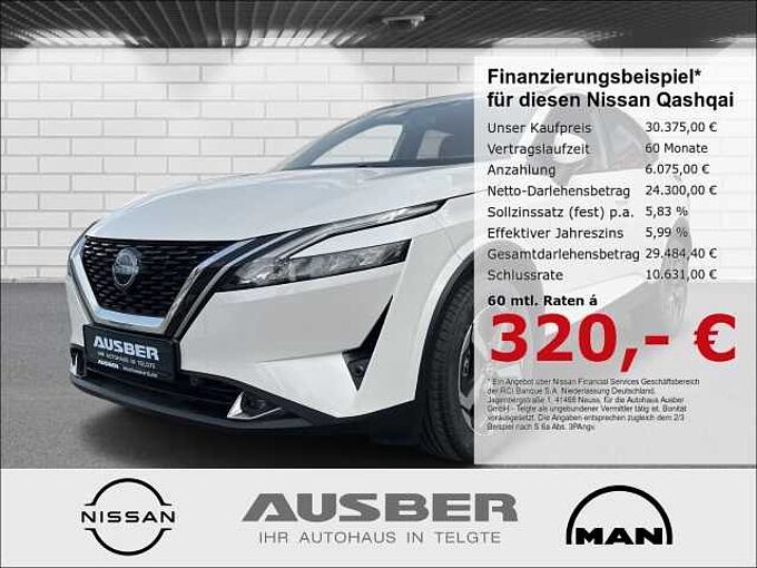 Nissan Qashqai N-Connecta 1.3 DIG-T MHEV Business und Winterpaket