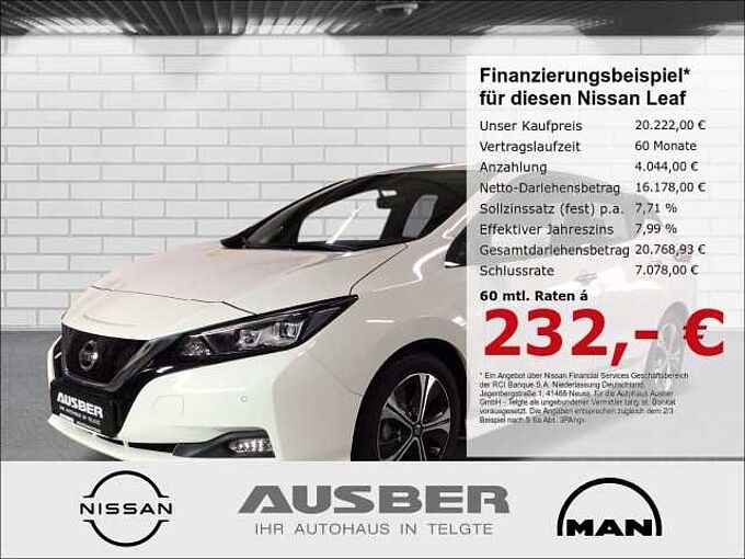Nissan Leaf N-Connecta 40 kWh AVM Winter-Paket LED