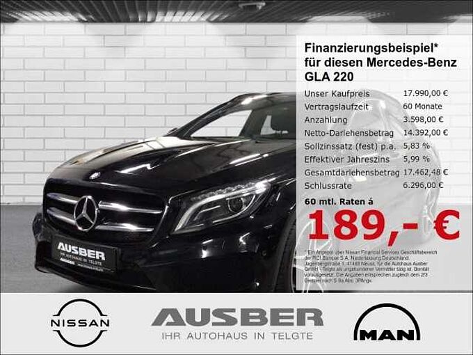 Mercedes-Benz GLA 220 CDI d 4Matic AMG Line Navi Night-Pkt. Kamera