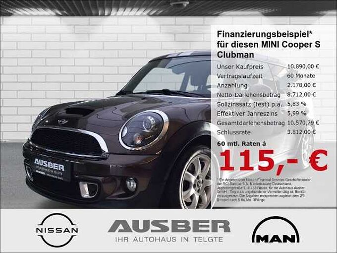 MINI Cooper S Clubman Leder Bi-Xenon Klimaautom