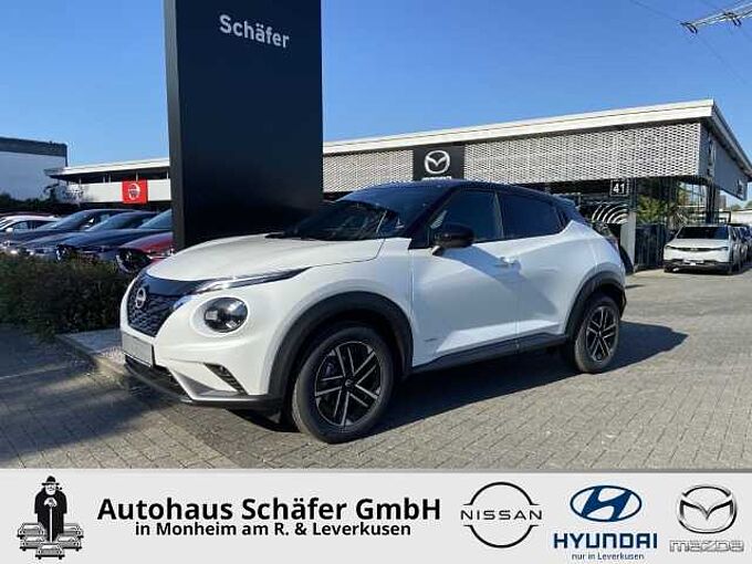 Nissan Juke (2024) N-CONNECTA 1.6 Hybrid 143PS 4AMT Tech-P Winter-P II 2-Farben BFS Navi dig