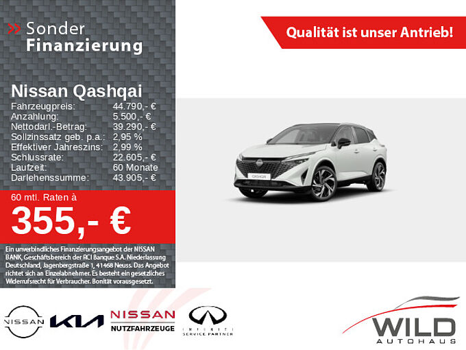 Nissan Qashqai 1.3 DIG-T Tekna+ 360° LED Ambiente BOSE