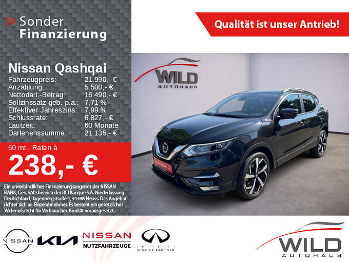 Nissan Qashqai 1.3 DIG-T Akari DCT Navi LED SHZ