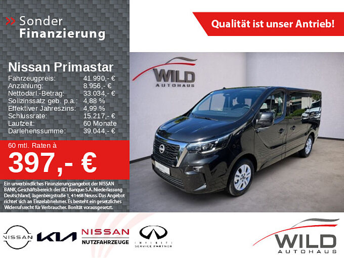 Nissan Primastar Kombi L1H1 2,8t Tekna Design Paket