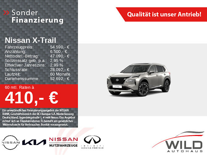 Nissan X-Trail 1.5 VC-T Tekna+ e-Power e-4orce 360° LED