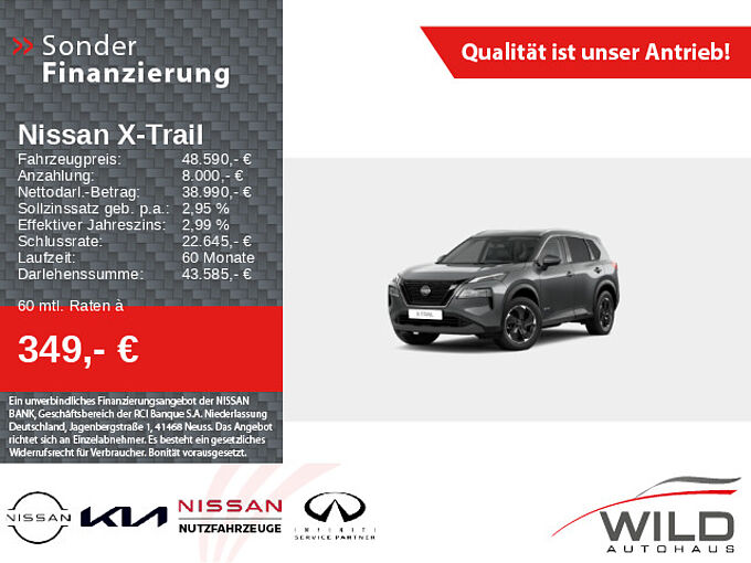 Nissan X-Trail 1.5 VC-T N-Connecta e-4orce 360° Pano LED