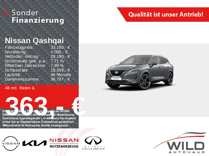 Nissan Qashqai 1.3 DIG-T Tekna 360° Teilleder Navi SHZ