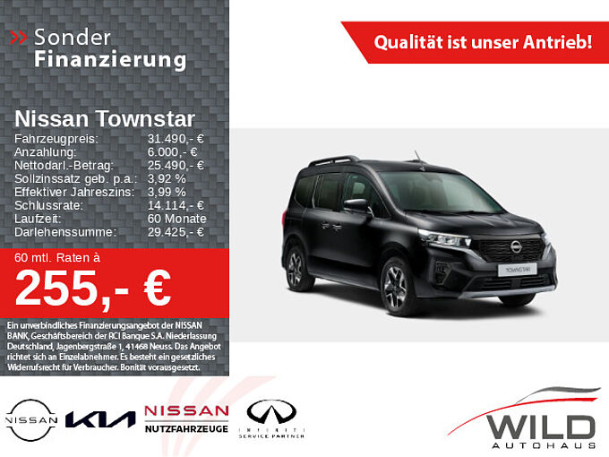 Nissan Townstar Kombi 1.3 DIG-T L1 Tekna LED Klima