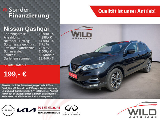 Nissan Qashqai N-Connecta 1.3 Klimaauto., Cam, PDC