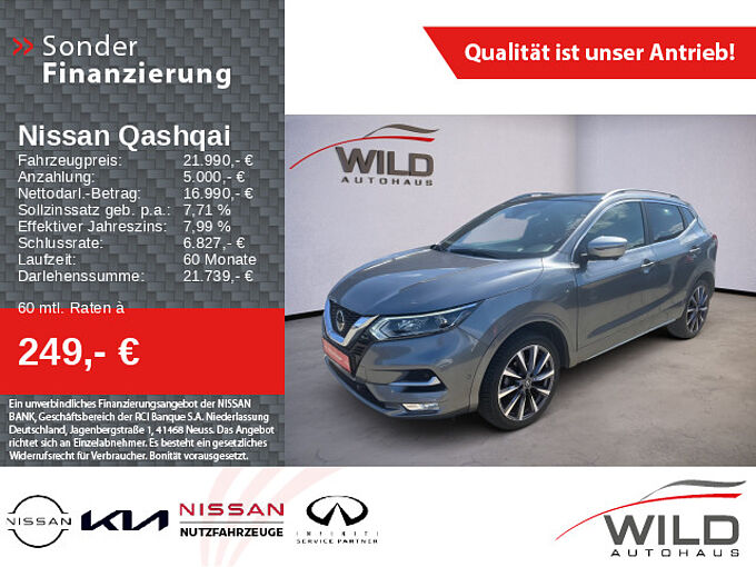 Nissan Qashqai 1.3 DIG-T Tekna+ 360° Leder Navi LED SHZ