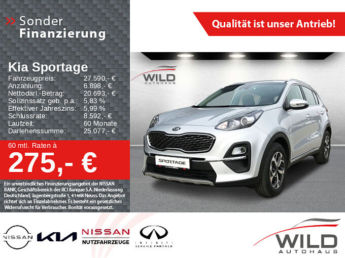 Kia Sportage 1.6 T-GDI 177 PS Vision Automatik Kamera 2WD