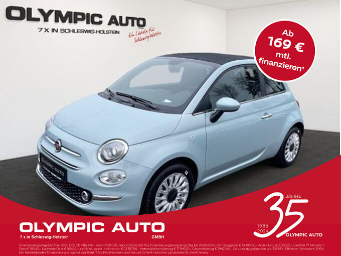 Fiat 500C 1.0 GSE Hybrid Dolcevita PDC KLIMA-AT TOUCH