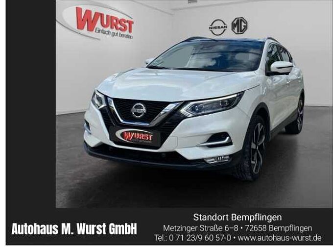 Nissan Qashqai Tekna 1.3 DIG-T 140 PS Schaltgetriebe Anhängerkupplung Winterräder