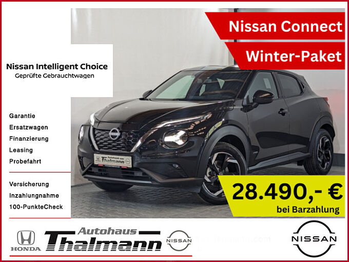 Nissan Juke N-Connecta Hybrid, Connect Navi, Winter-Paket