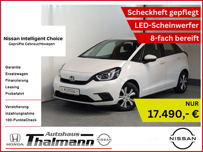 Honda Jazz 1.5 i-MMD Hybrid Elegance 8-fach bereift