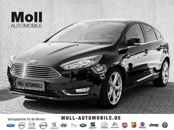 Ford Focus Titanium 1.5 EcoBoost AHK-abnehmbar Navi Apple CarPlay Android Auto Mehrzonenkli