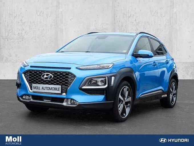 Hyundai KONA Premium 2WD 1.0 T-GDI HUD LED Klimaautom DAB SHZ LenkradHZG Keyless Spurhalteass