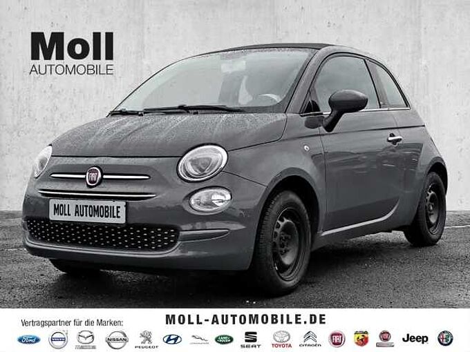 Fiat 500C Lounge 1.2 8V Faltdach Musikstreaming SD Temp Tel.-Vorb. Berganfahrass. Speedlim