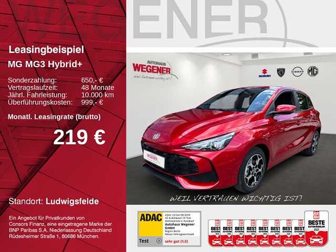 MG MG3 Hybrid+ Luxury|inkl Überf|LED|360|BSM|CarPla