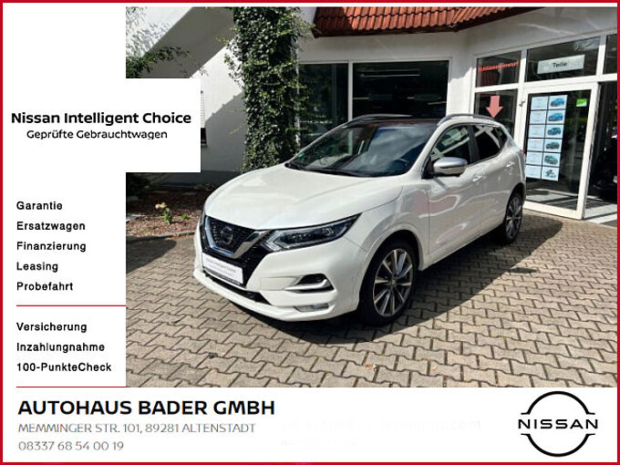 Nissan Qashqai 150PS 4x4 Automatik Tekna+ Topmodel / LED / 360° / LEDER / AHK