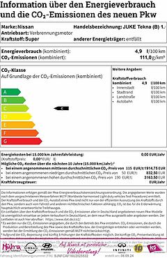 Nissan Juke Tekna (B) 1.6 Hybrid 4AMT 143PS AT Leder