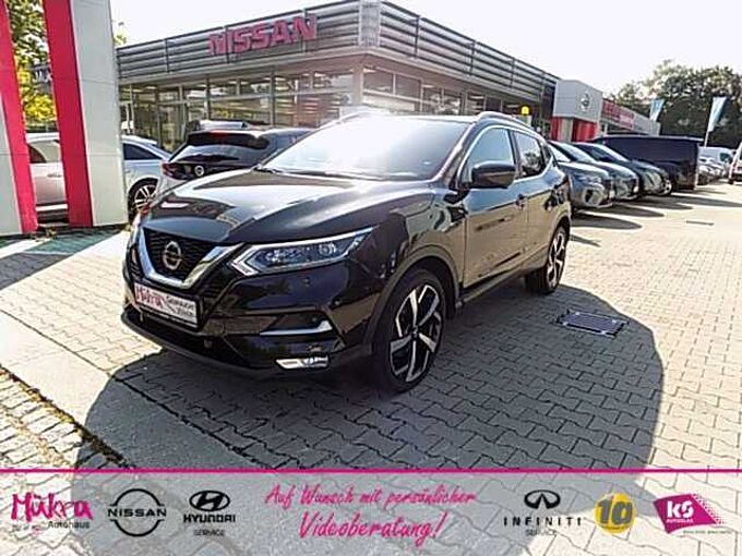 Nissan Qashqai Tekna+ 1.3 DIG-T 160PS DCT AHK 8-fach Alu Klima