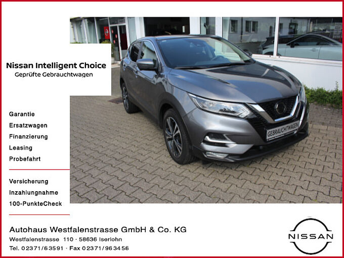 Nissan Qashqai 1.3 N-Connecta - Sitzhzg,Navi,360°,Klima