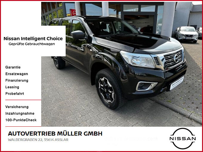 Nissan Navara DC ACENTA 190PS 7AT 4WD Diff. AHK Hardtop Kamera