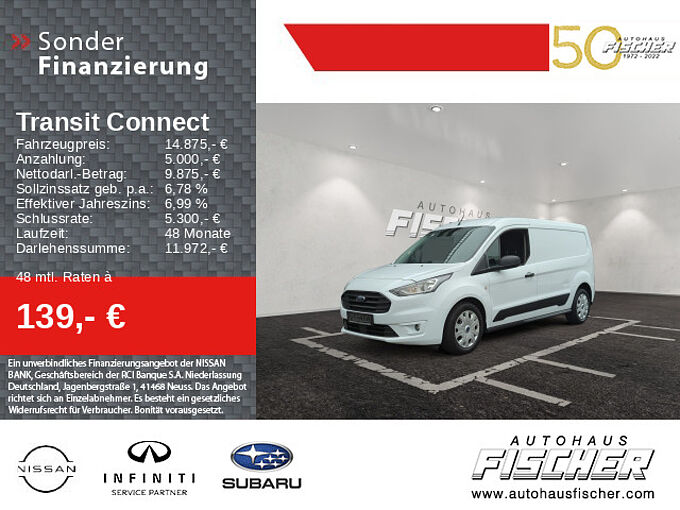 Ford Transit Connect Kasten L2 1.5 Trend Klima Bluetooth Durchladeklappe