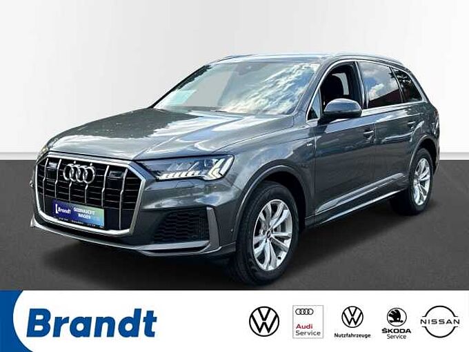 Audi Q7 55 TFSIe quattro S-LINE+MATRIX+LEDER/ALCAN.