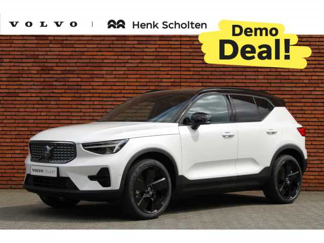 XC40 in Crystal White