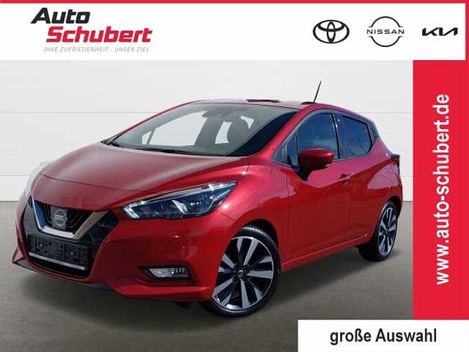 Nissan Micra Tekna 0.9 5-Gang+Teilleder+Klimaautomatik+Safety Paket+Smartphone Integration