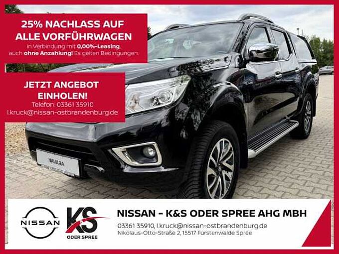 Nissan Navara DC TEKNA 2.2dCi 190PS 7AT 4x4 DIFF AHK HT