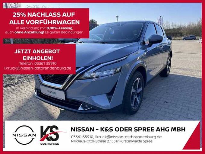 Nissan Qashqai MY22 1.3 DIG-T MHEV 158 PS Xtronic 4x2 N